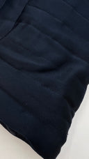 Giacca corta semi imbottita blu e nero GIORGIO ARMANI