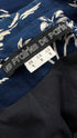 Blazer cotone motivo tropicale