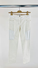 Pantaloni cinque tasche bianchi Versace