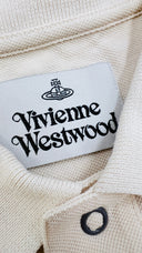 Polo a maniche corte sabbia Vivienne Westwood
