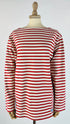 Longsleeve cotone a righe