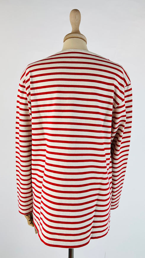Longsleeve cotone a righe