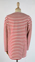 Longsleeve cotone a righe