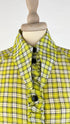 Camicia tartan collo over