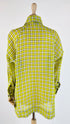 Camicia tartan collo over
