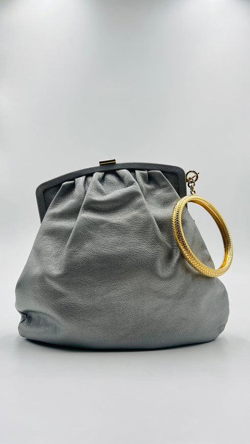 Borsa a mano in pelle