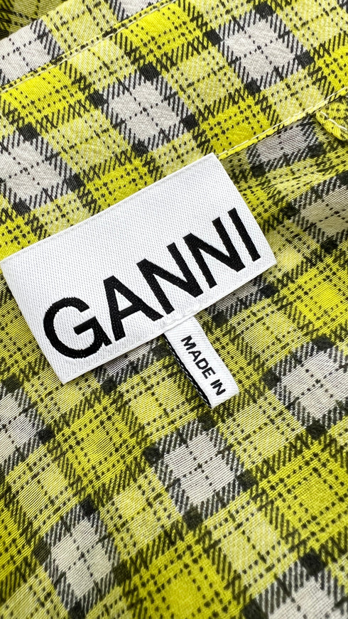 Camicia tartan collo over