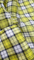 Camicia tartan collo over