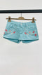 Shorts ricamo fiori