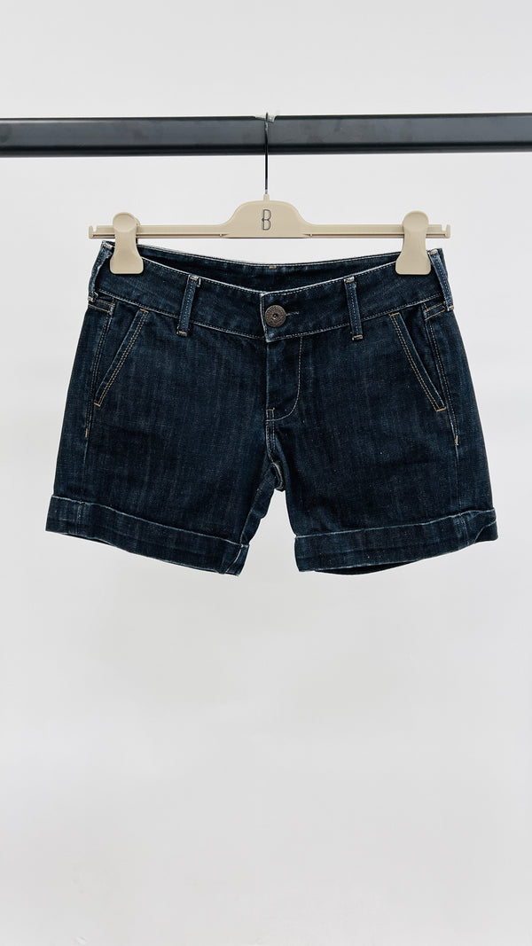 Shorts blu denim