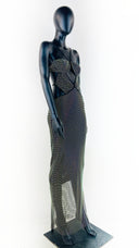 Abito "Cindy in Serpent de Nuit" con cartellino NEW Arrivals