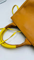Borsa con stampa geografica