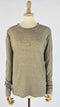 T-shirt righe cotone-lino