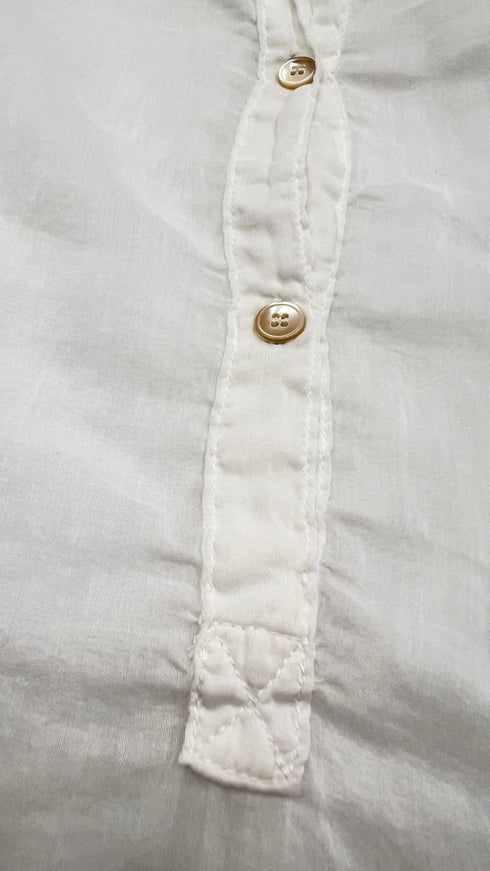 Camicia bianca cotone-seta