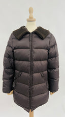 Piumino corto marrone Moncler