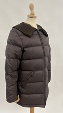 Piumino corto marrone Moncler