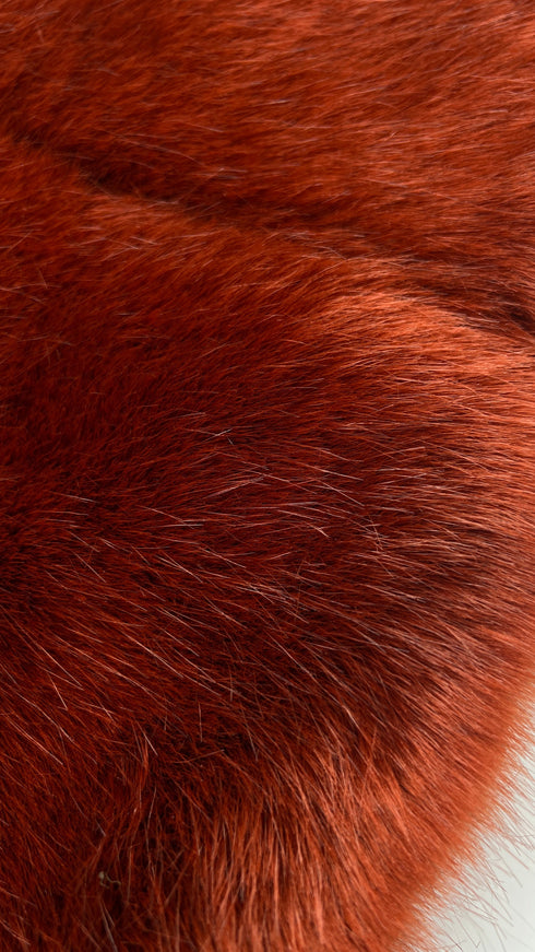 Gilet lungo ecopelliccia