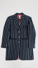 Soprabito blu gessato KENZO