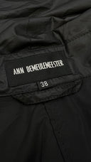 Trench leggero nero ANN DEMEULEMEESTER