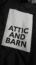 Giacca pie de poule verde Attic & Barn