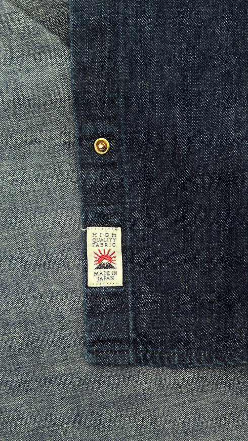 Camicia in denim cotone