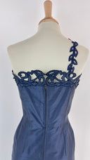 Abito shantung e pizzo Unsigned