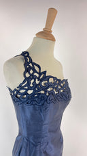 Abito shantung e pizzo Unsigned
