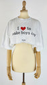 T-shirt cropped