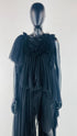 Abito lungo in tulle
