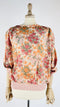 Top a fiori vintage
