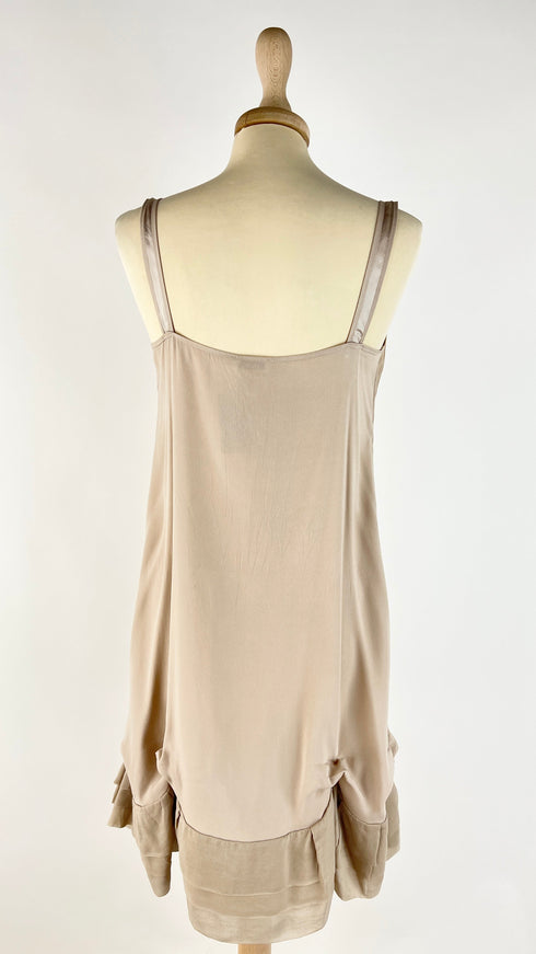 Abito midi satin