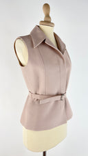 Gilet in seta con cintura CHRISTIAN DIOR