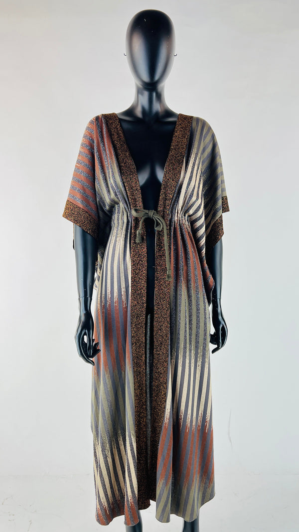 Kimono lungo con cartellino