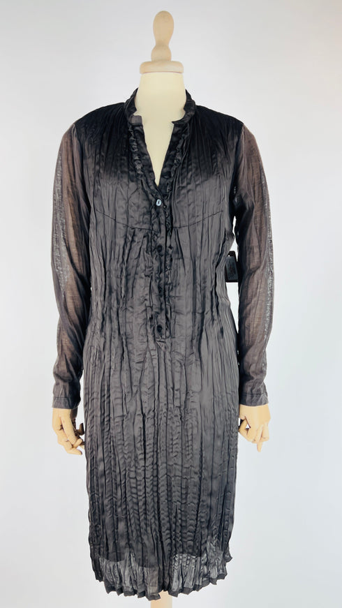 Chemisier plissé corto