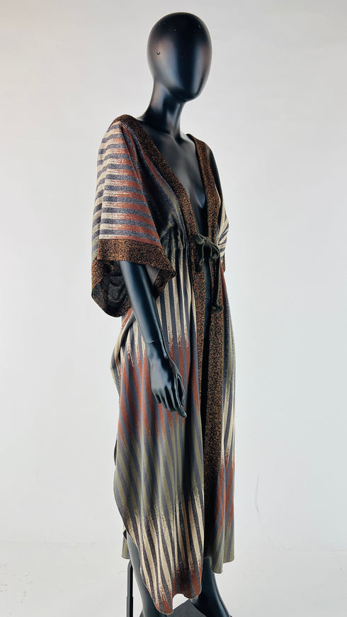 Kimono lungo con cartellino