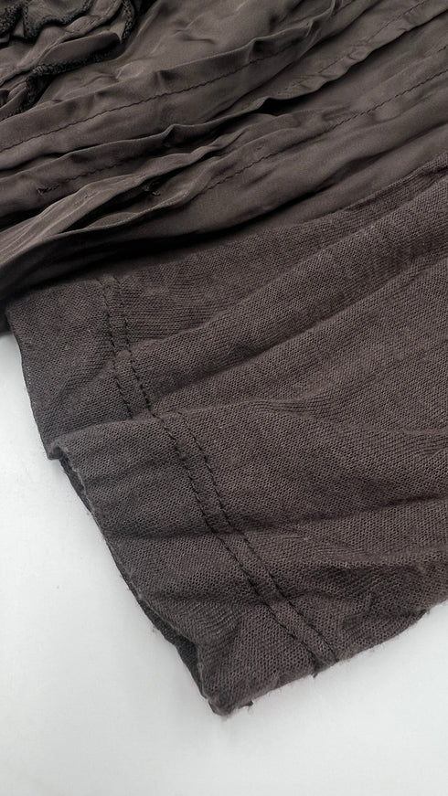 Chemisier plissé corto