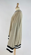 Maxipull in lino Brunello cucinelli