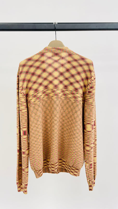 Cardigan cotone con cartellino