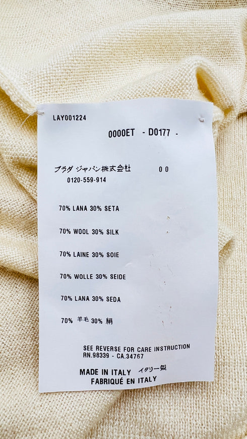 T-shirt in maglina lana/seta