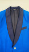 Blazer in seta con cartellino