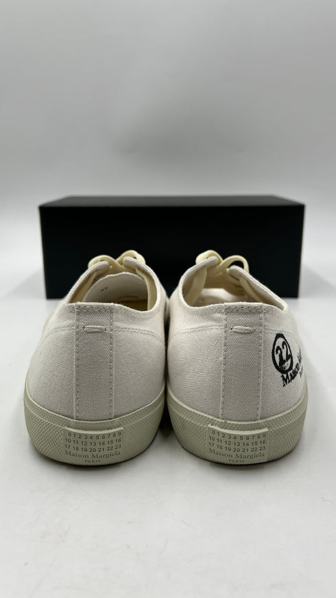 Sneakers Tabi canvas bianco