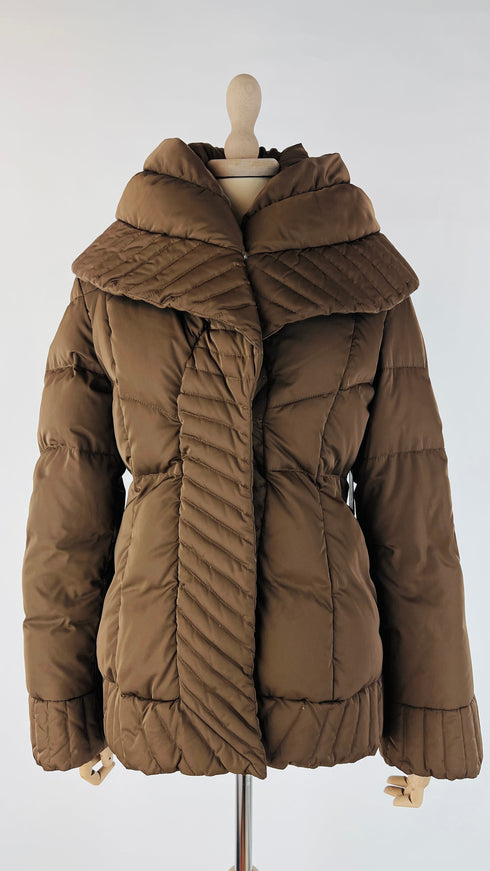 Piumino collo over