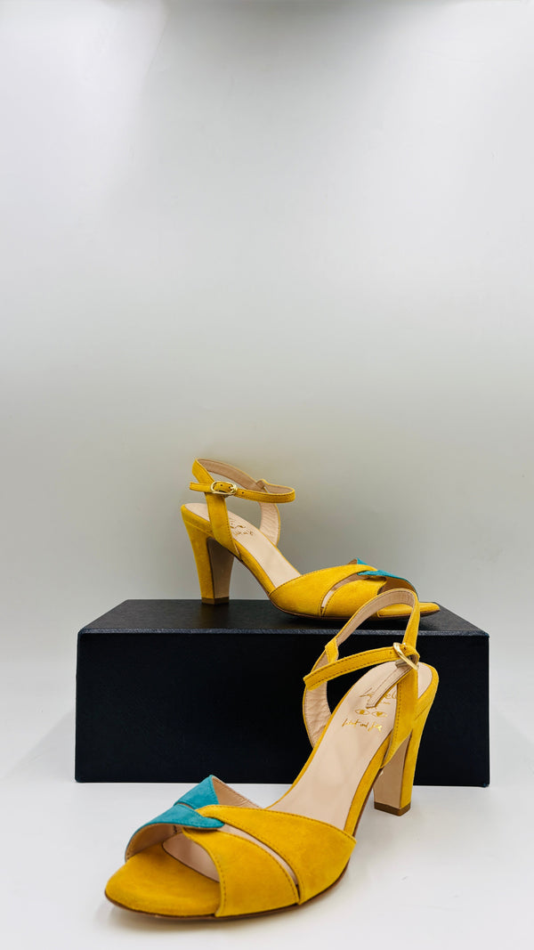 Sandalo in suede "Leaf" N.36/40/41