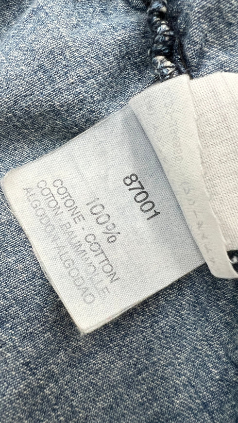 Camicia smanicata arriccita