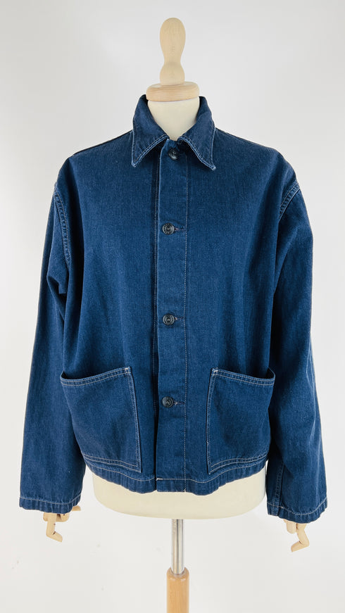 Giacca worker boxy in denim