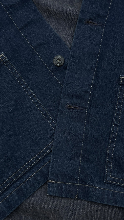 Giacca worker boxy in denim