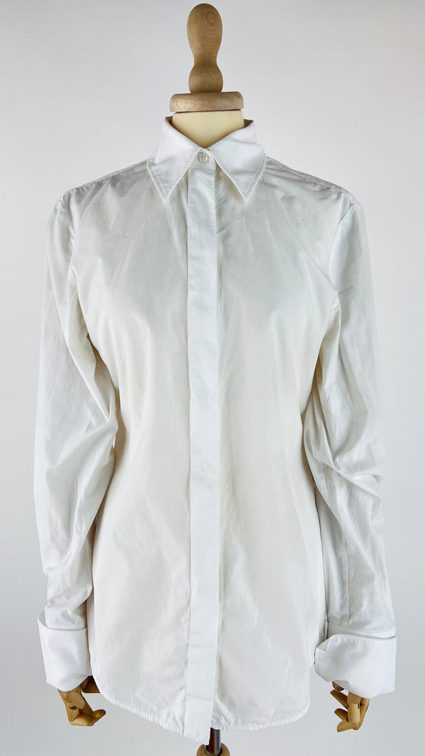 Camicia slim-fit in cotone