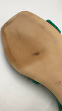 Sandalo in suede verde N.35/36/40/42 WAIt and see