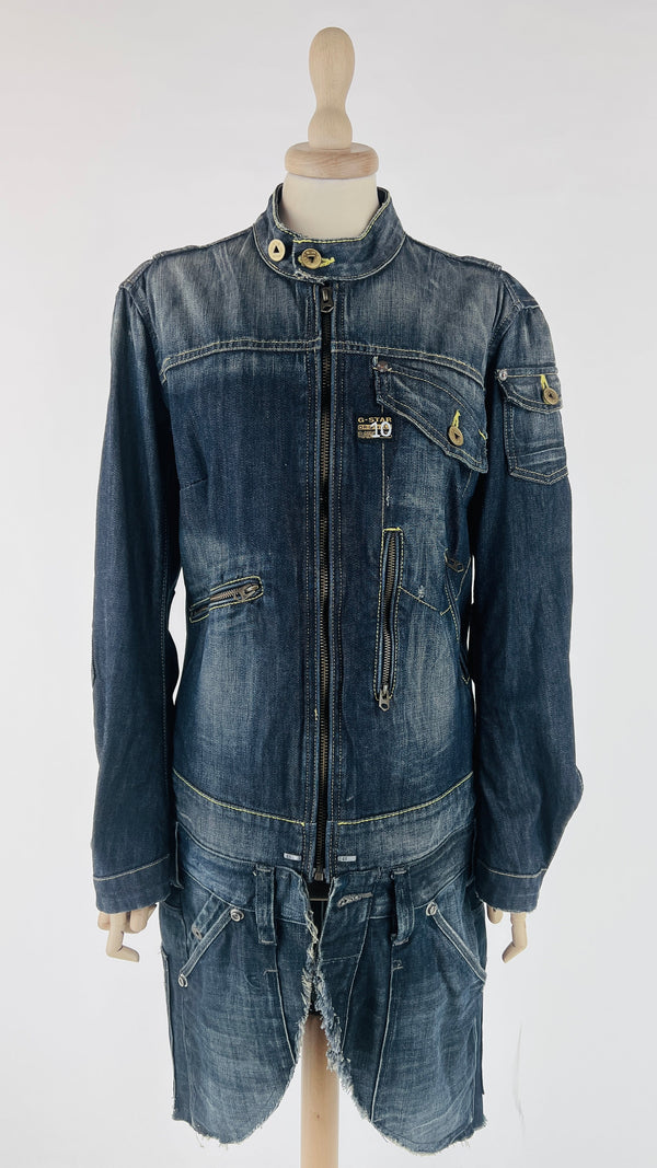 Trench in denim