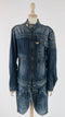 Trench in denim